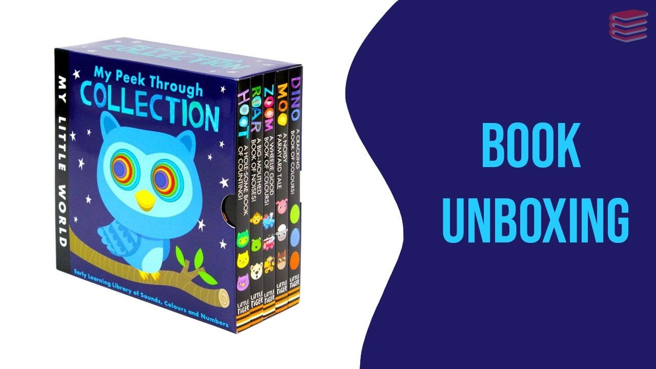 My Peek Through Collection 5 Board Books Collection Box Set by Little ...
