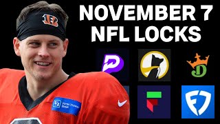 (25-0🔥) NFL PRIZEPICKS Today | Week 10 (11/7/24) | FREE NFL Best Bets, Predictions and Player Props
