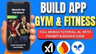 How To Build A Gym & Fitness App With AI (Full Tutorial & Source Code) @javagoats  screenshot 1