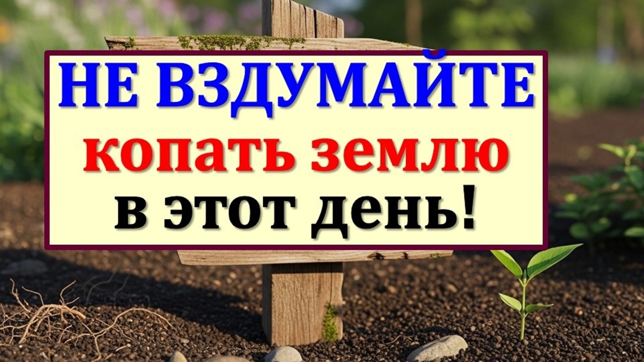 Один удар лопатой в этот день лишит вас сил на всё лето! Древнее знание предков о работе с землей