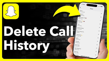 Hoe verwijder je je belgeschiedenis op Snapchat?