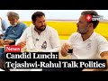 Rjdcongress lunch tejashwi yadav predicts surprising bihar results confident of modis departure