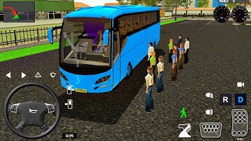 Real Bus Games 2025 - Public Transport Bus Realistic Offroad Driving - Bus Game Android GamePlay
