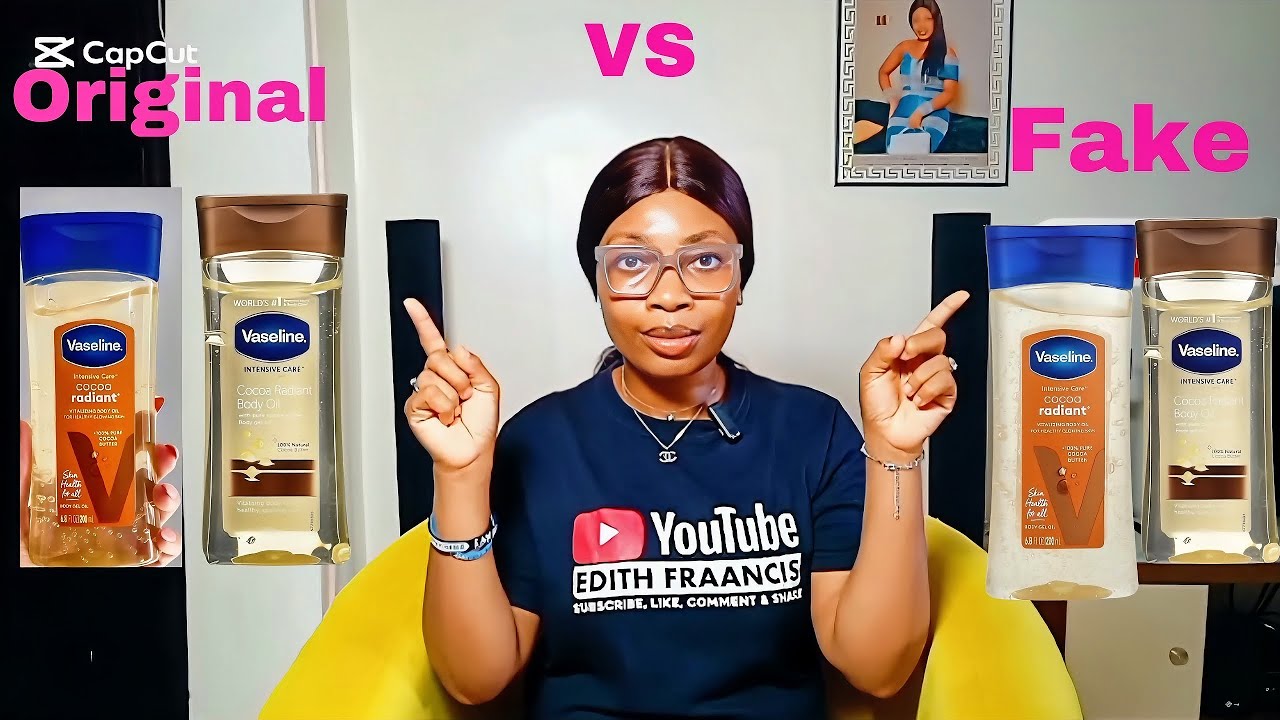 ОРИГИНАЛЬНОЕ ИЛИ ПОДДЕЛЬНОЕ ВАЗЕЛИНОВОЕ МАСЛО ДЛЯ ТЕЛА С КАКАО И СИЯЮЩИМ ЭФФЕКТОМ | УЗНАЙТЕ СЕЙЧАС