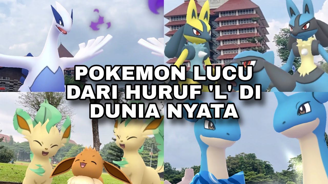 POKEMON DARI HURUF “L” YANG LUCU-LUCU 😎⚡️ - YouTube