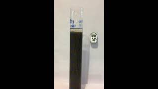 Activated sludge settling in 3 minutes - real time