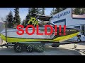 2017 super air nautique g23  120 hours  mint condition  triple axle trailer