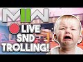 🔴LIVE - STINKY REDNECK PLAYS SND - SWEATY MW2 LIVE GAMEPLAY!
