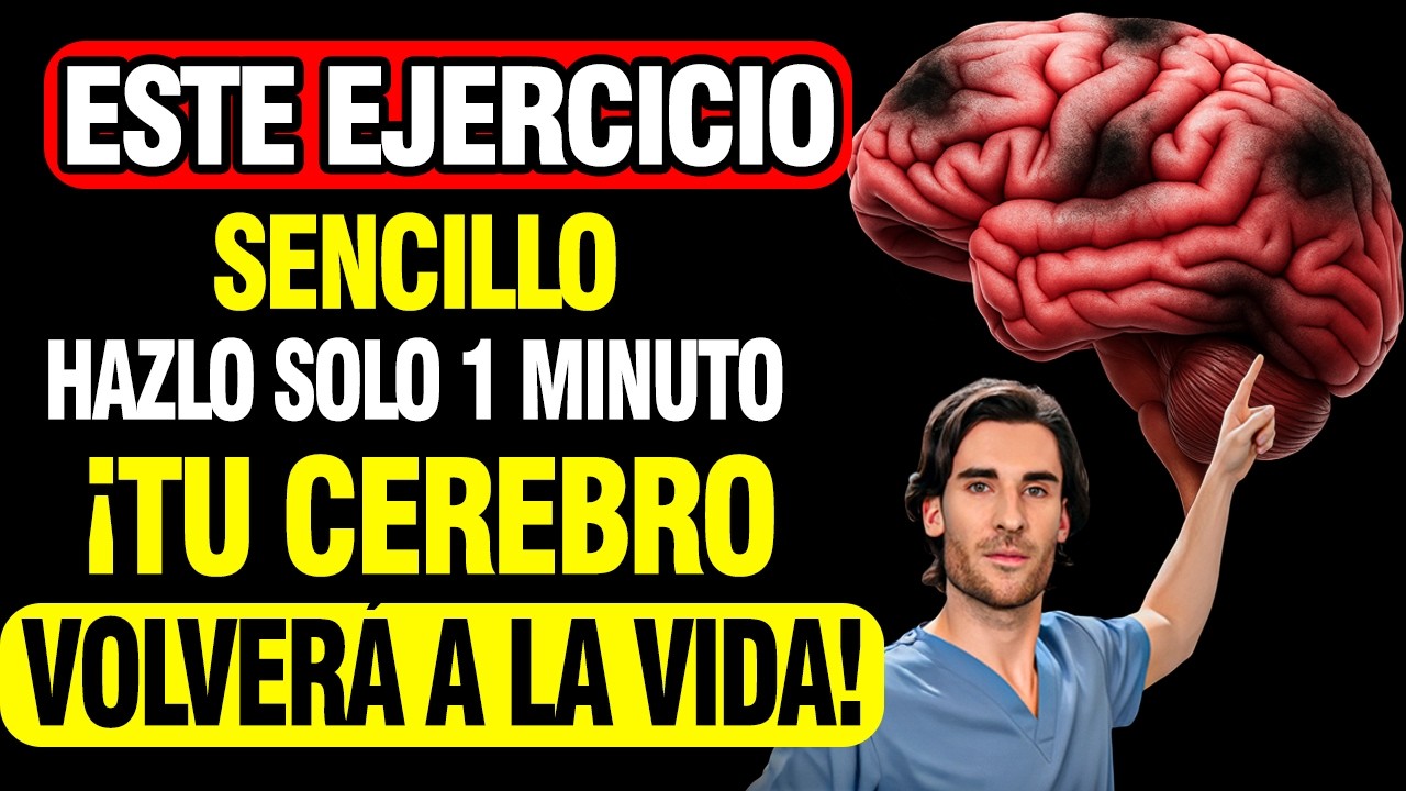 Neurólogo Revela El Ejercicio de 60 Segundos para Recuperar tu Memoria