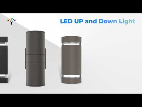 Set the Mood for Outdoor Entertaining with Up and Down Lights. - video from LEDMyplace