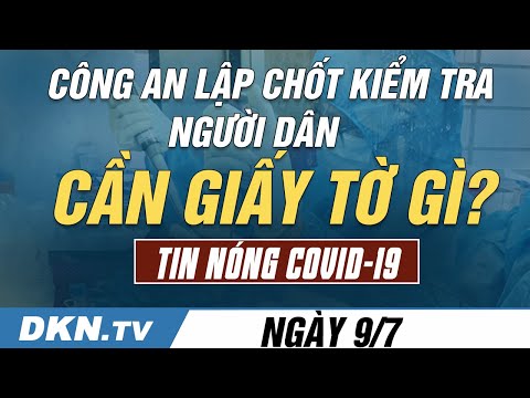 Công an lập chốt kiểm tra người dân TP.HCM ra đường không lý do: Cần trình giấy tờ gì?