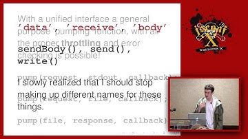 Ryan Dahl: Less is More with Node.js