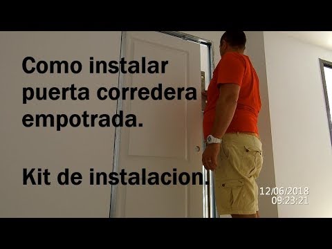 Como poner una puerta