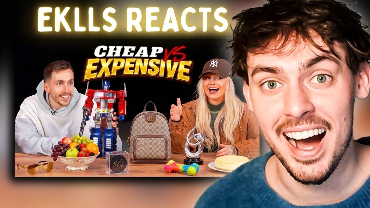 CHEAP VS EXPENSIVE WITH TALIA! (Reaction)