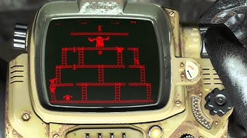 Fallout 4 - Donkey Kong inspired Red Menace Video Game