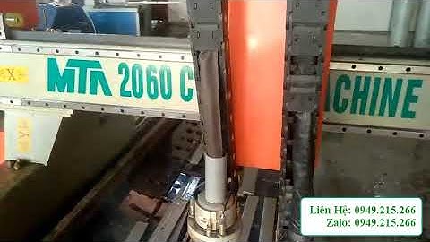 cắt inox 10li bằng nguồn cắt plasma phun sương