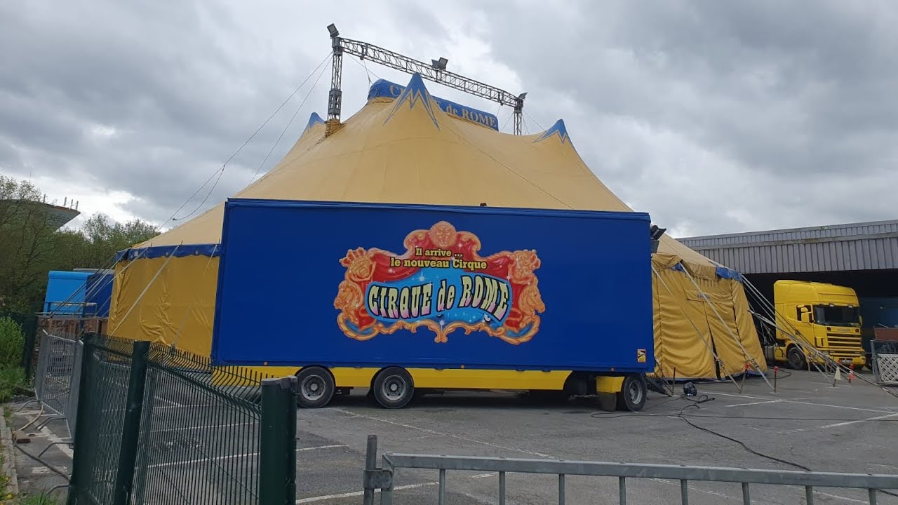 Cirque de rome 2024.                                                 à Cesson (77) et Montlhéry (91)