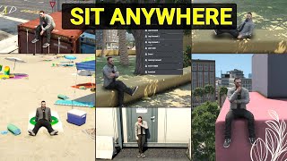 SIT ANYWHERE FIVEM | STANDALONE
