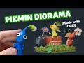 Making a PIKMIN DIORAMA from Polymer Clay