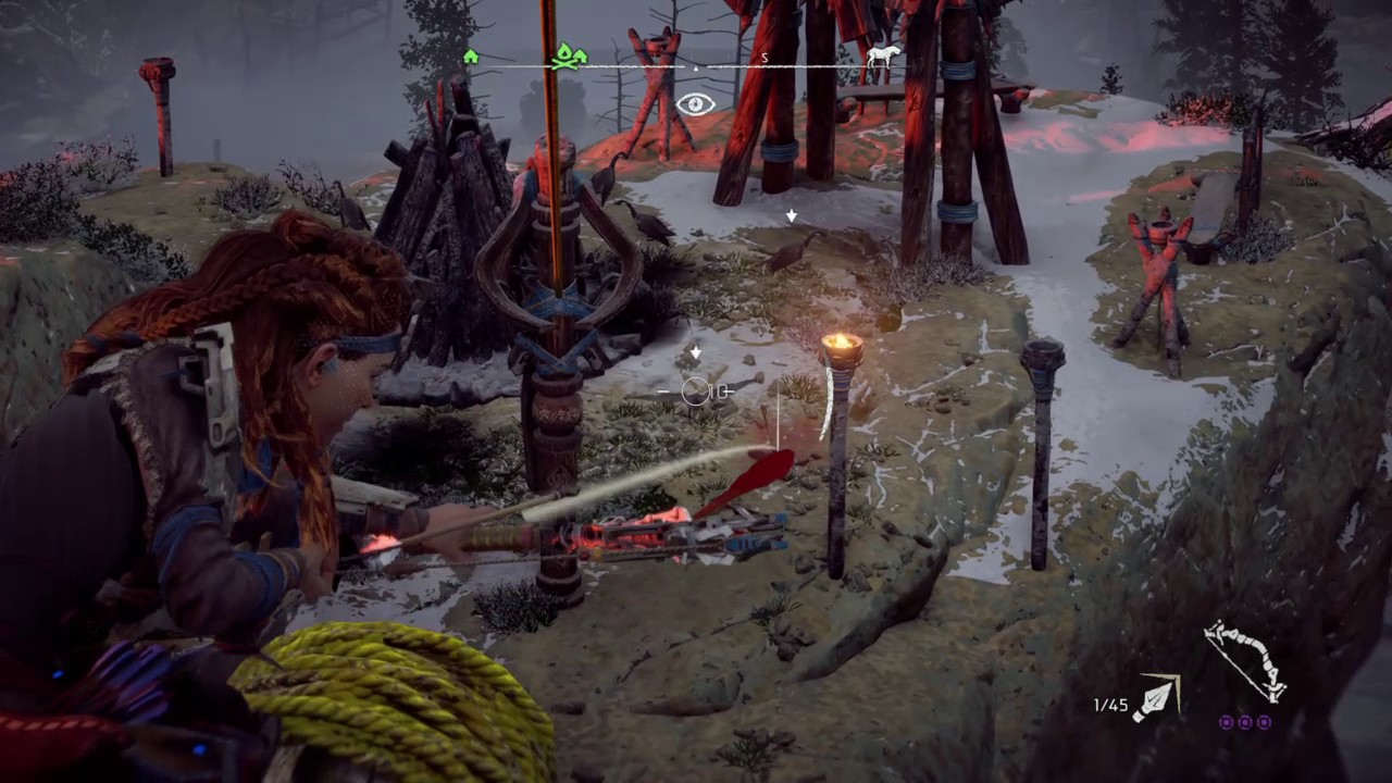 Horizon Zero Dawn geese hunting spot YouTube