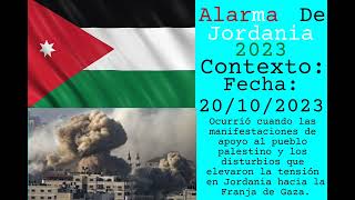 Jordania eas alarm 2023 🇯🇴
