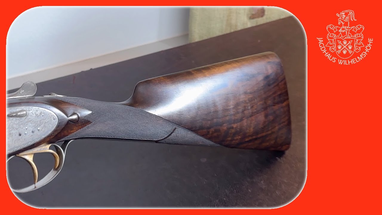 Ralph Paschen für Jagdhaus Wilhelmshöhe: Masquelier - Seitenschloss-Bockdoppelbüchse im cal. 9,3x64