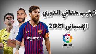 ترتيب هدافي الدوري الإسباني 2021 l ميسي في الصدارة !!!