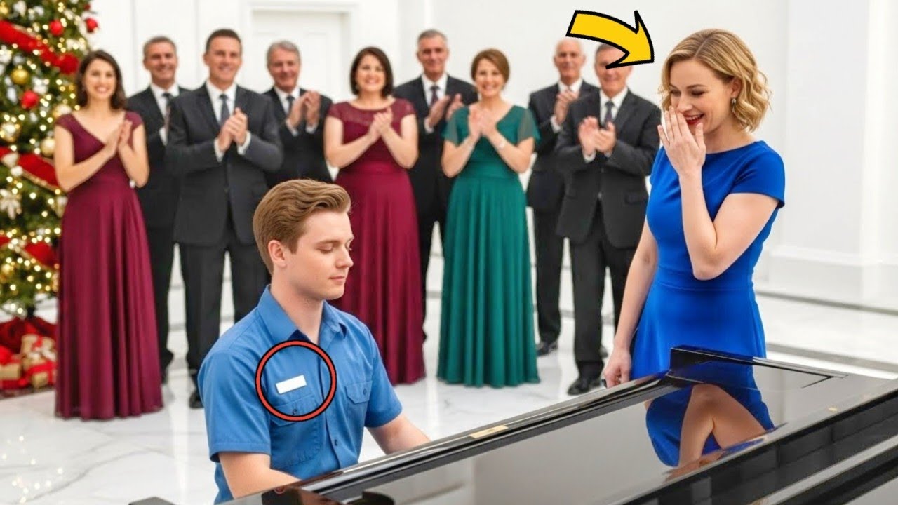 The Janitor Touched the Piano… and the Single Mom Recognized the Song That Changed Her Life!
