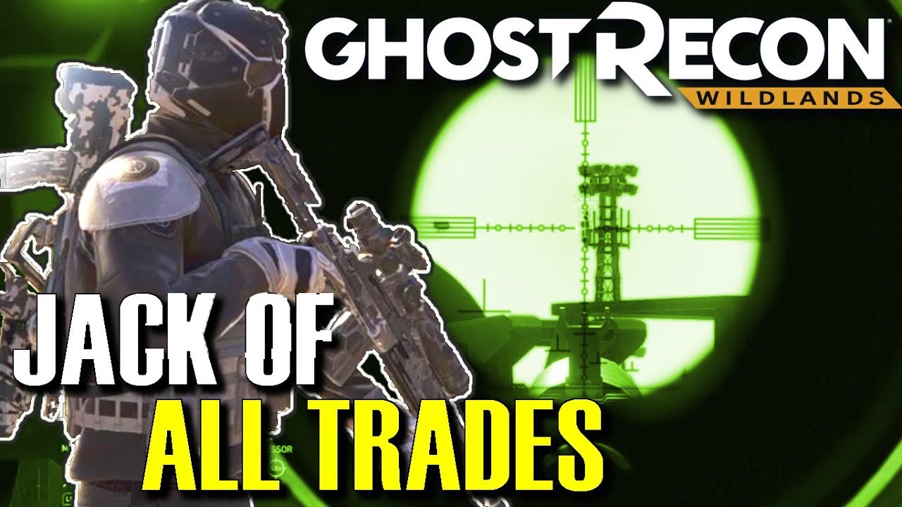 Ghost Recon Wildlands SNIPER CQC CHALLENGE - MK14