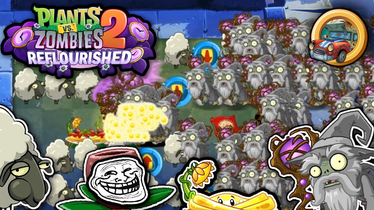 35 Minutes of Arcane Shephard ASMR | PvZ2: Reflourished (1.4.1) | Custom Penny's Challenge