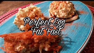A quick and easy way to get fdoe omad while on an egg fat fast.