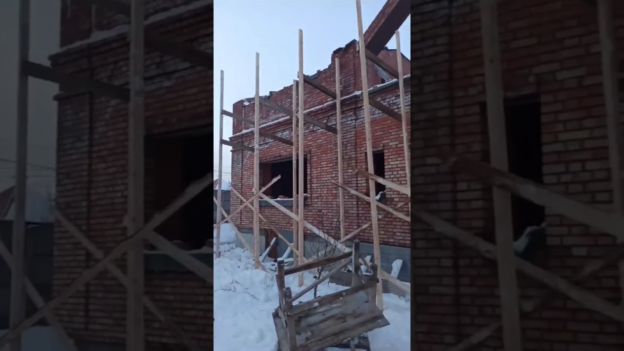 Установка лесов - YouTube