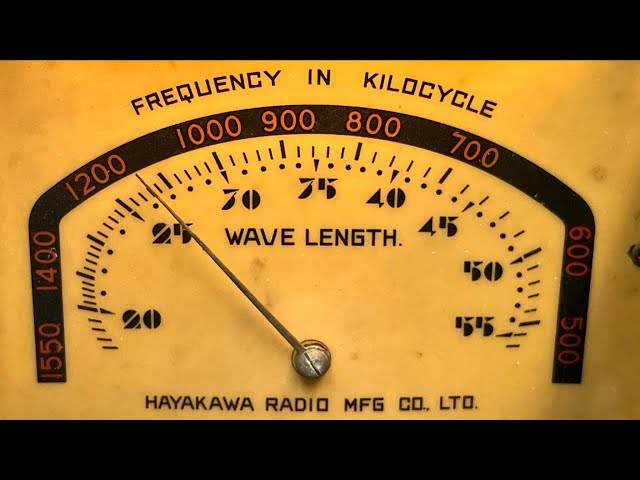 Antique Hayakawa Radio MFG Co. (Sharp) Japan Late 1930s