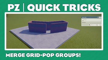 Merge Grid-Pop Groups! | Planet Zoo: Quick Tricks