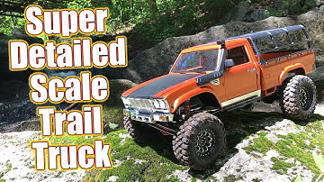 Loaded With Scale Detail! Cross Demon SP4C 4WD Crawler Truck Kit Review | RC Driver