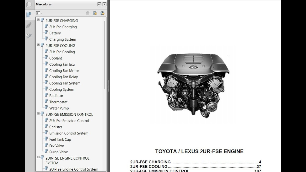 Toyota 2UR-FSE Engine - Service Manual - Repair Manual