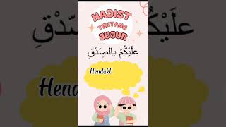 Hadist Tentang Jujur Paud Tk  Ifah Kreatif