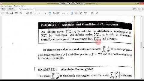 Absolute and conditionally convergence//Complex analysis//M.Adnan Anwar
