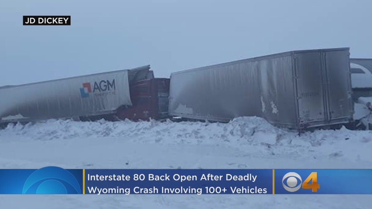Interstate 80 Back Open After Deadly Wyoming Crash Involving 100 ...