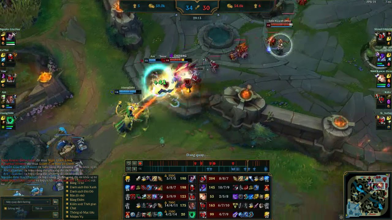 Cách chơi thresh sp mùa 9 cơ bản