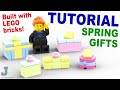 How To Make Spring Holiday Birthday Gifts With LEGO Bricks Tutorial