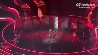 fancam Wang Yibo  Singing Hidden Blade Song At Hunan Tv Cny Concert