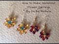 How to Make Gemstone Flower Earrings by Denise Mathew