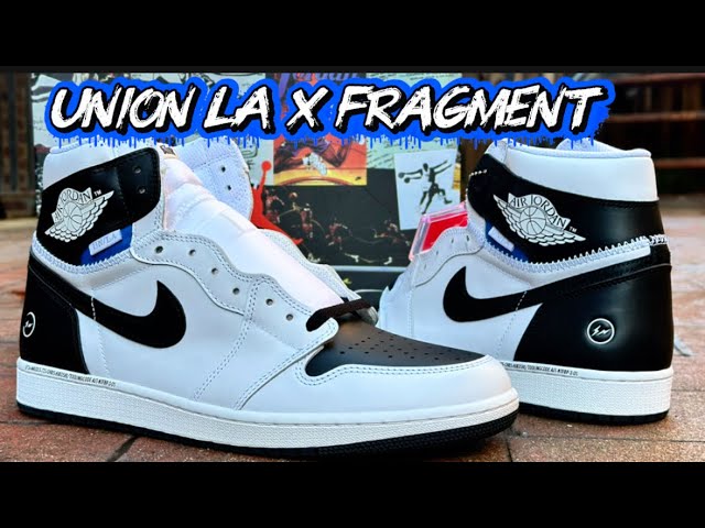 FIRST LOOK! Jordan 1 Union LA x Fragment review & on foot. TOO