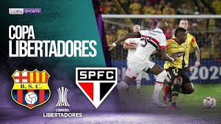 Barcelona SC (ECU) vs Sao Paulo (BRA) | LIBERTADORES HIGHLIGHTS | 04/25/2024 | beIN SPORTS