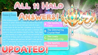 *UPDATED* ALL 11 HALO ANSWERS To Win Mermaid HALO 2021! Royale High Info