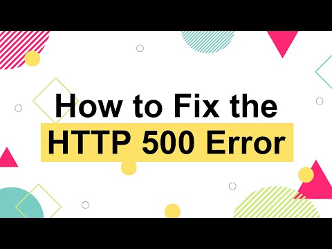 How to Fix the HTTP 500 Internal Server Error in WordPress