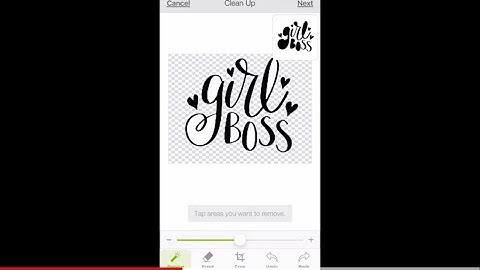 How to Clean Up/Saving A SVG in Cricut Design Space on a Phone or Tablet: R Custom Designz