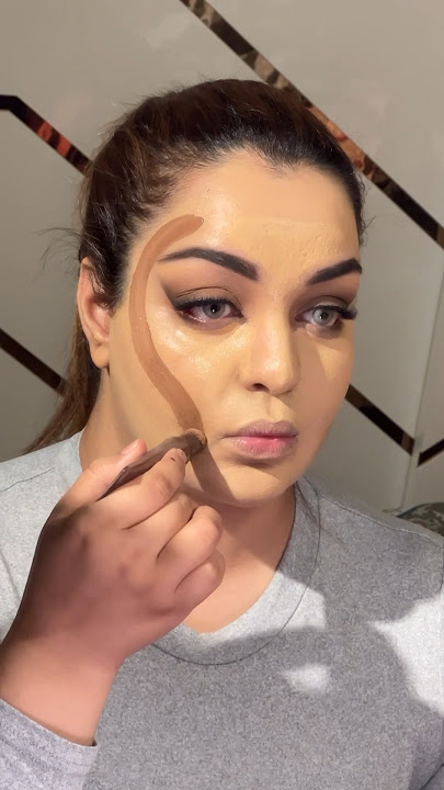 CLEAN HOLLYWOOD MAKEUP TUTORIAL #youtubeshorts #shorts #makeup #tutorial