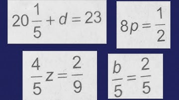 Finding the Value of | Mixed Fractions, Cross Multiplication, Division of Fractions
